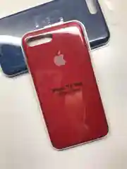 Терракотовый защитный чехол для iPhone 7+, iPhone 8+ с яблоком