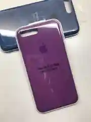 Индиго защитный чехол для iPhone 7+, iPhone 8+ с яблоком