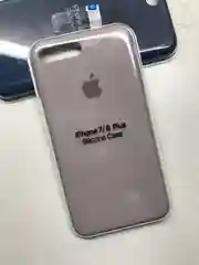 Карамельный защитный чехол для iPhone 7+, iPhone 8+ с яблоком