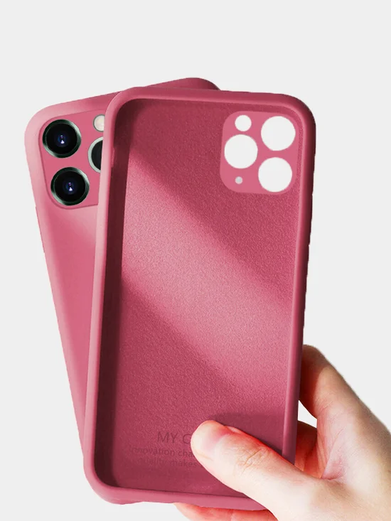Чехол для iPhone, кремовые цвета, мягкий внутри