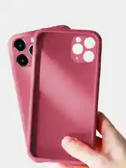 Чехол для iPhone, кремовые цвета, мягкий внутри