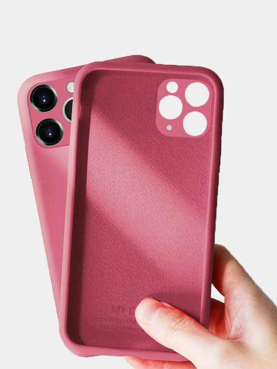 Чехол для iPhone, кремовые цвета, мягкий внутри