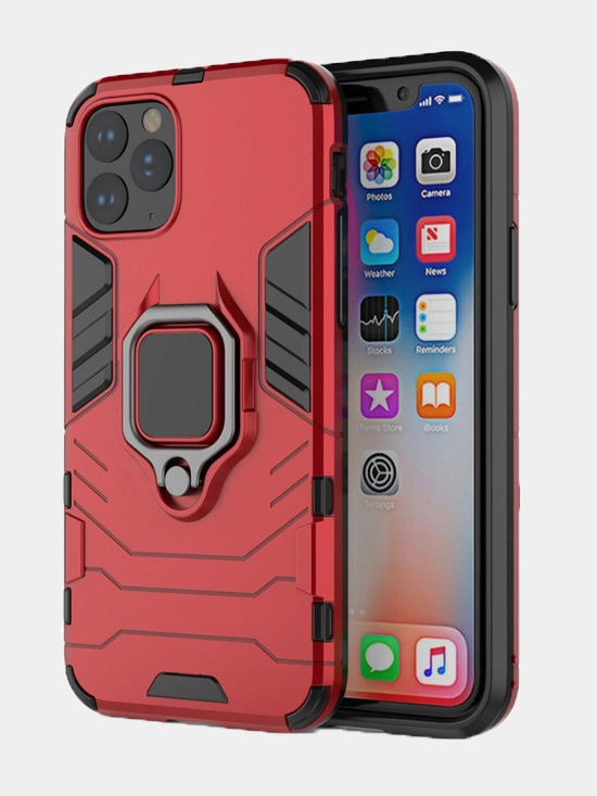 Чехол ArmaRing с кольцом для iPhone XR X 7 8 Plus XSMax XS 7 6S 6 Plus