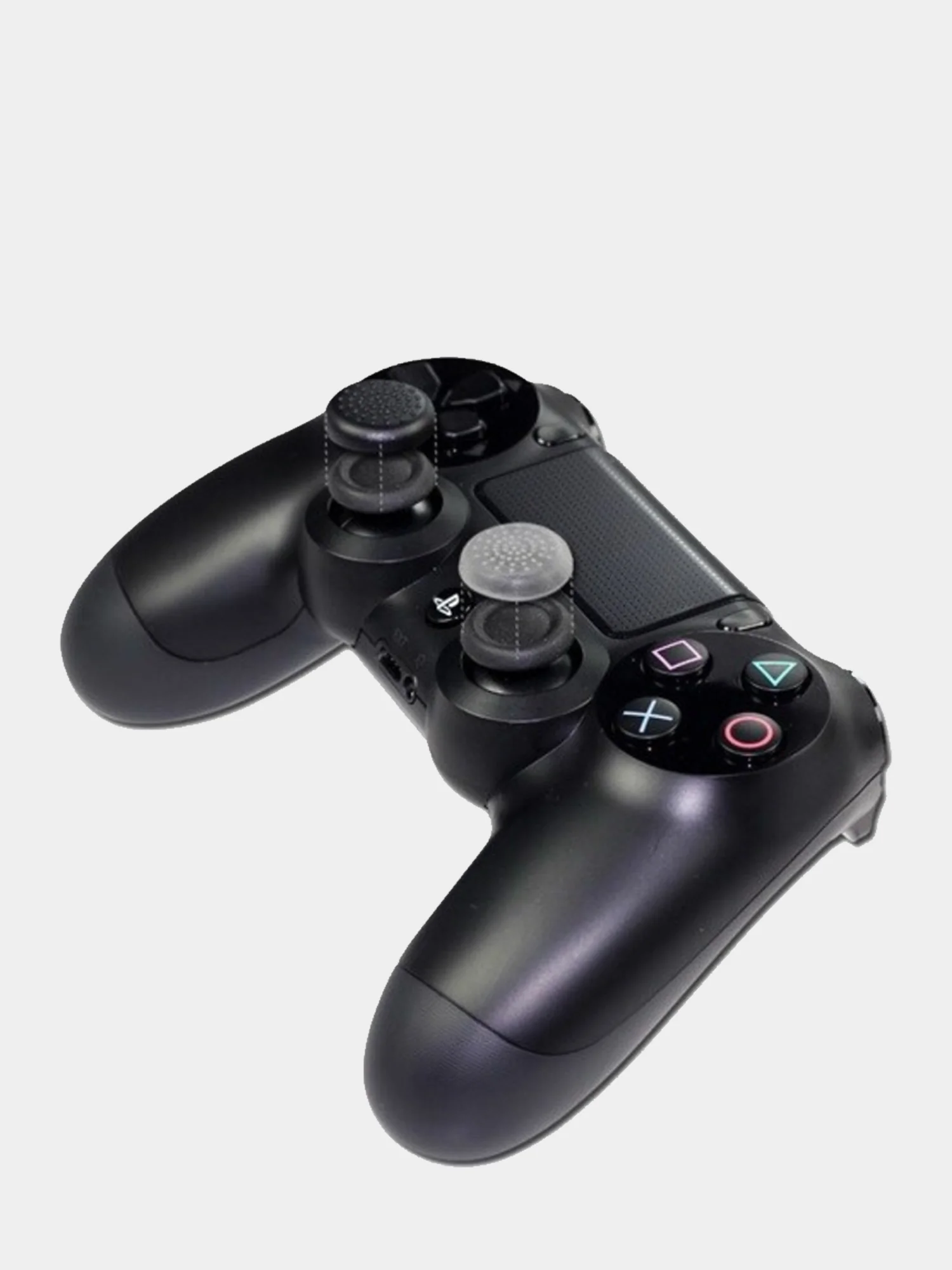 Белый накладка чехол на стики для Джойстика PS4