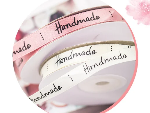 Лента Handmade 1см * 22м