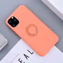 Манго силиконовый чехол с магнитным кольцом попсокет для Apple iPhone айфон xs xr 11 pro max
