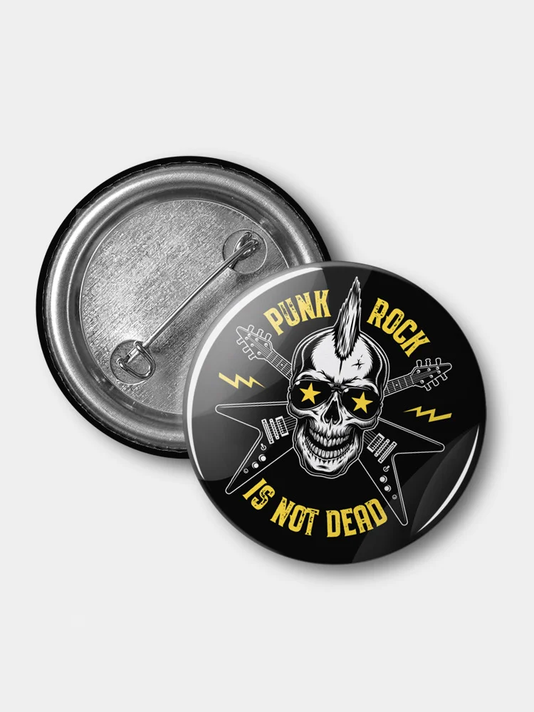 Значок "Punk Rock is not dead", 37 мм