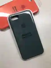 Лесной зеленый защитный силиконовый чехол для iphone 7 iphone 8 с яблоком