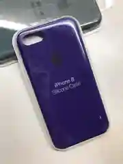 Индиго защитный силиконовый чехол для iphone 7 iphone 8 с яблоком