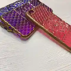 Фуксия защитный силиконовый чехол для iPhone 6, со стразами