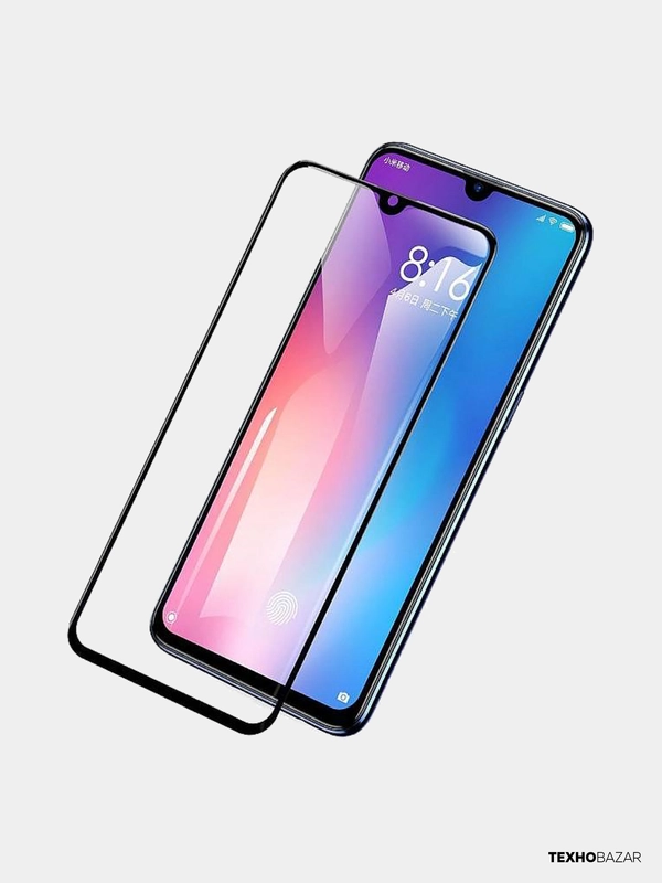 Защитное 9D LUX 9H стекло на Xiaomi Redmi Note 6 Pro / 7A / 7 / Note 7 / Note 7 PRO / 8A / 8 / Note 8 / Note 8 PRO (разные цвета)