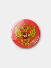 Значок "Герб России", 37 мм