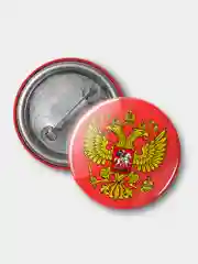 Значок "Герб России", 37 мм