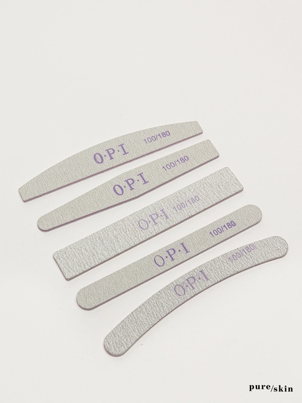 Пилка для ногтей (Абразивность: 100/180). OPI