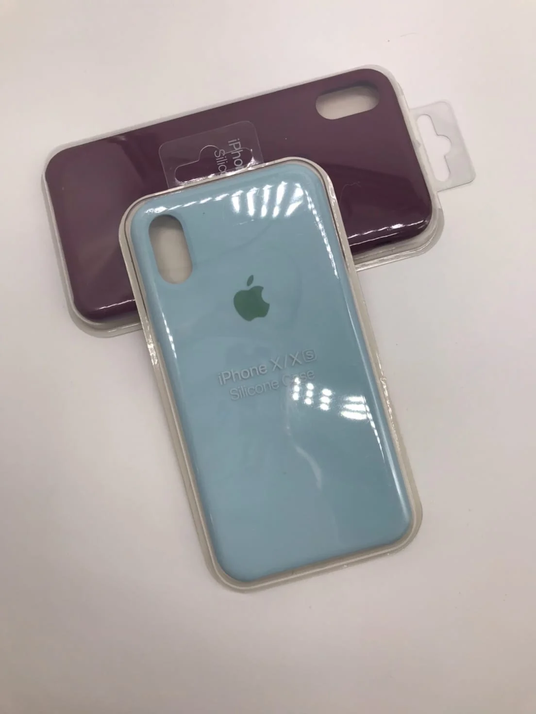 Прозрачный защитный силиконовый чехол для iphone X iphone 10 с яблоком