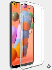 Плотный чехол Samsung M11 силикон 1.5мм прозрачный