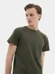Оливковый футболка мужская