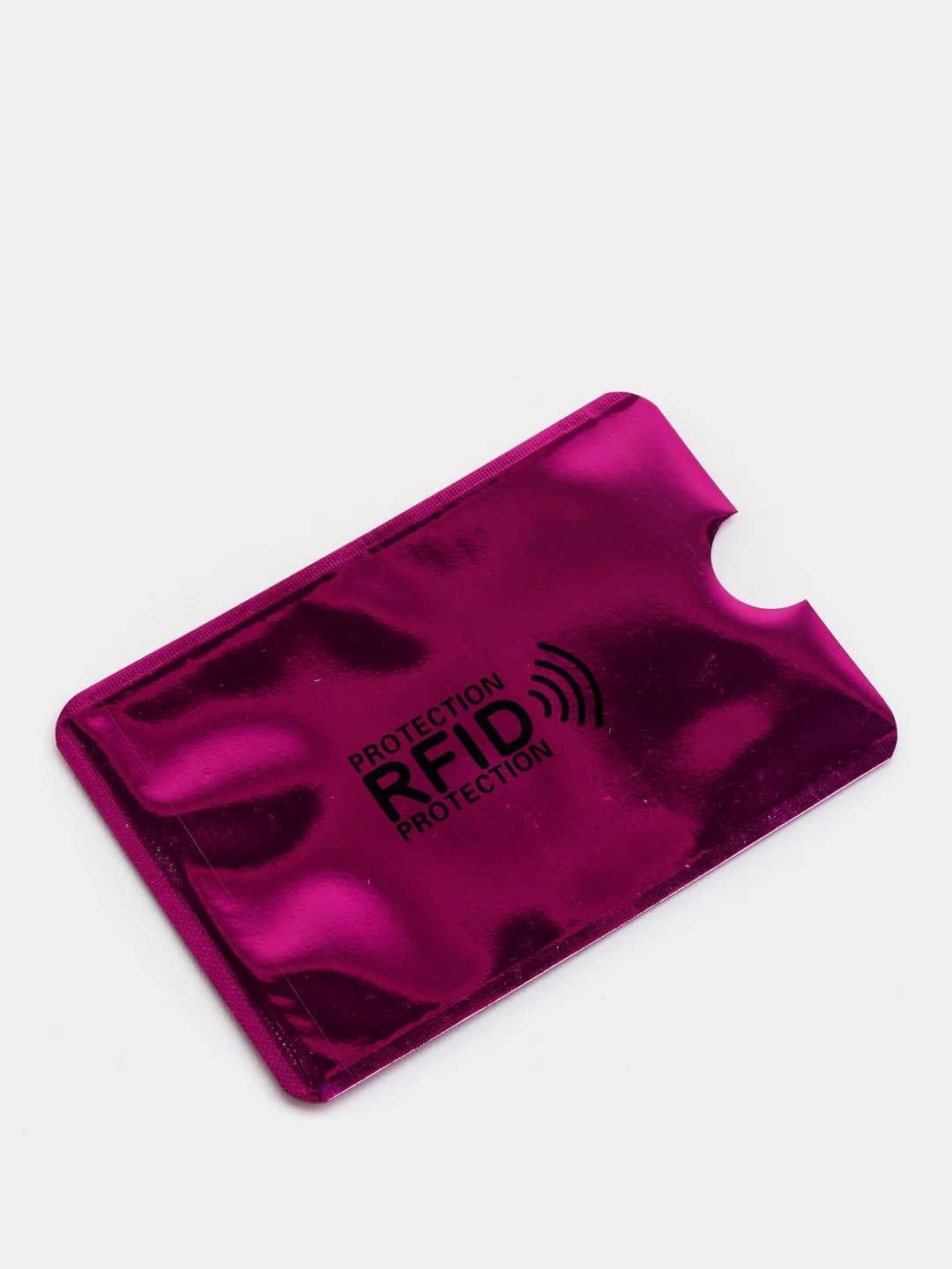 Коричневый чехол для банковских карт с защитой от кражи данных, с RFID защитой от считывания