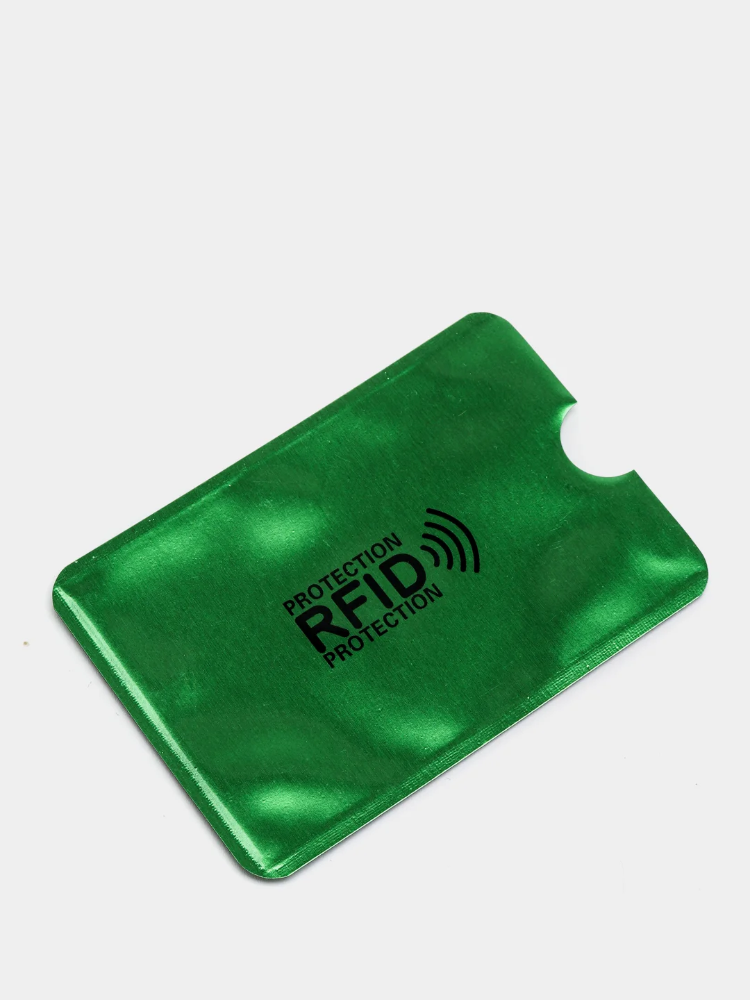 Красный чехол для банковских карт с защитой от кражи данных, с RFID защитой от считывания
