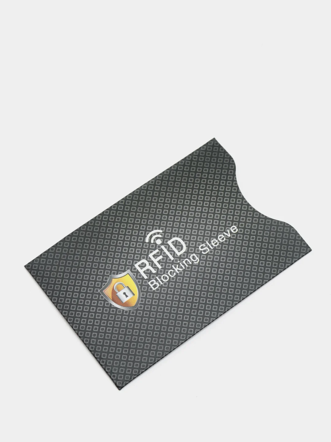 Лимонный чехол для банковских карт с защитой от кражи данных, с RFID защитой от считывания
