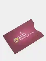 Лимонный чехол для банковских карт с защитой от кражи данных, с RFID защитой от считывания