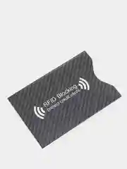 Терракотовый чехол для банковских карт с защитой от кражи данных, с RFID защитой от считывания