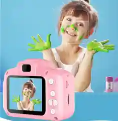 Голубой фотоаппарат детский