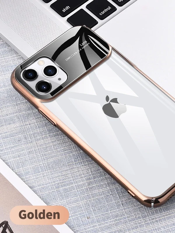 Золотой чехол для iPhone 11/11 pro/11 pro max