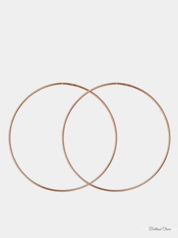 Серьги-конго, 54,6 мм