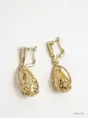 Серьги ажурные