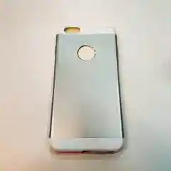 Серебряный чехол для iPhone 6 plus