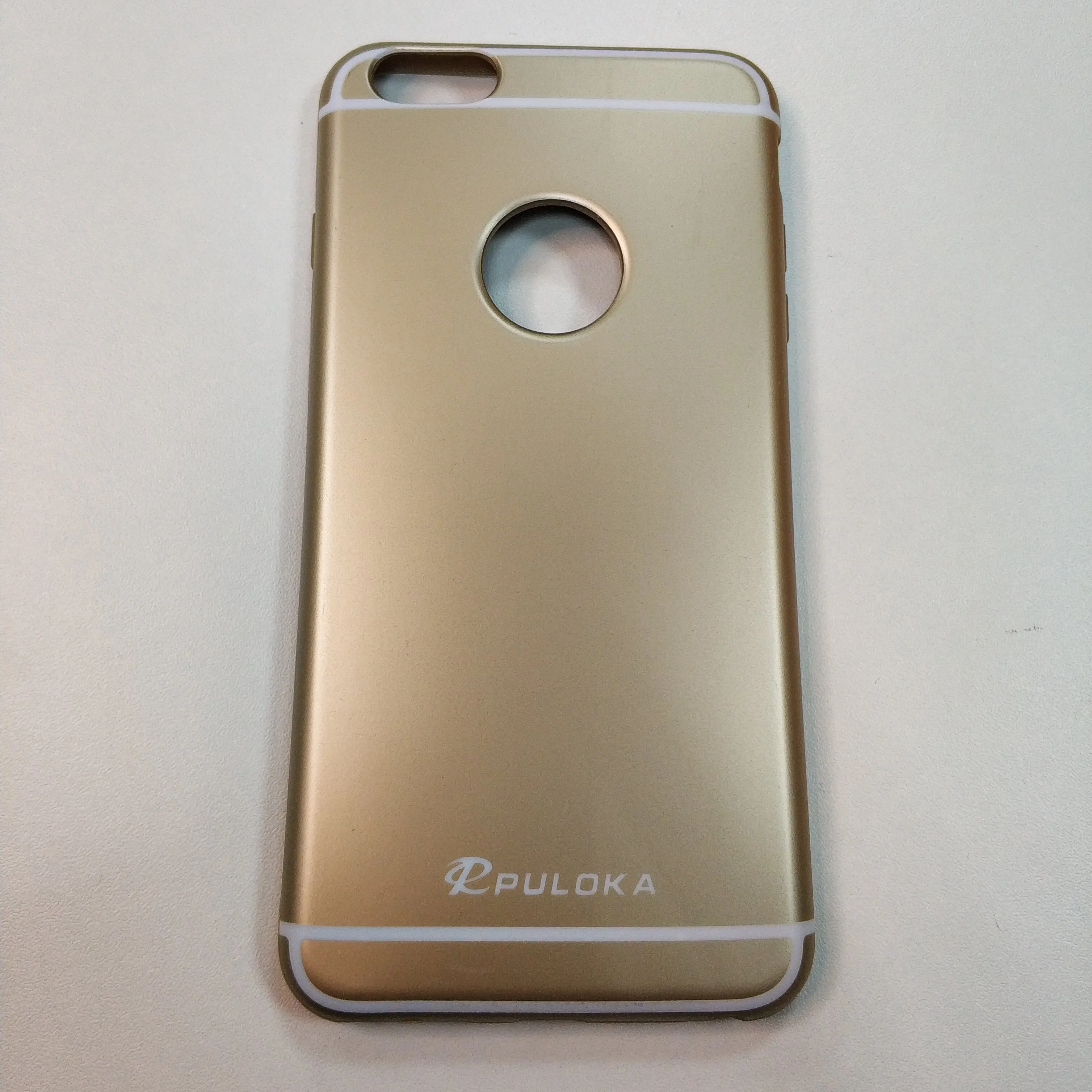 Бежевый чехол для iPhone 6 plus