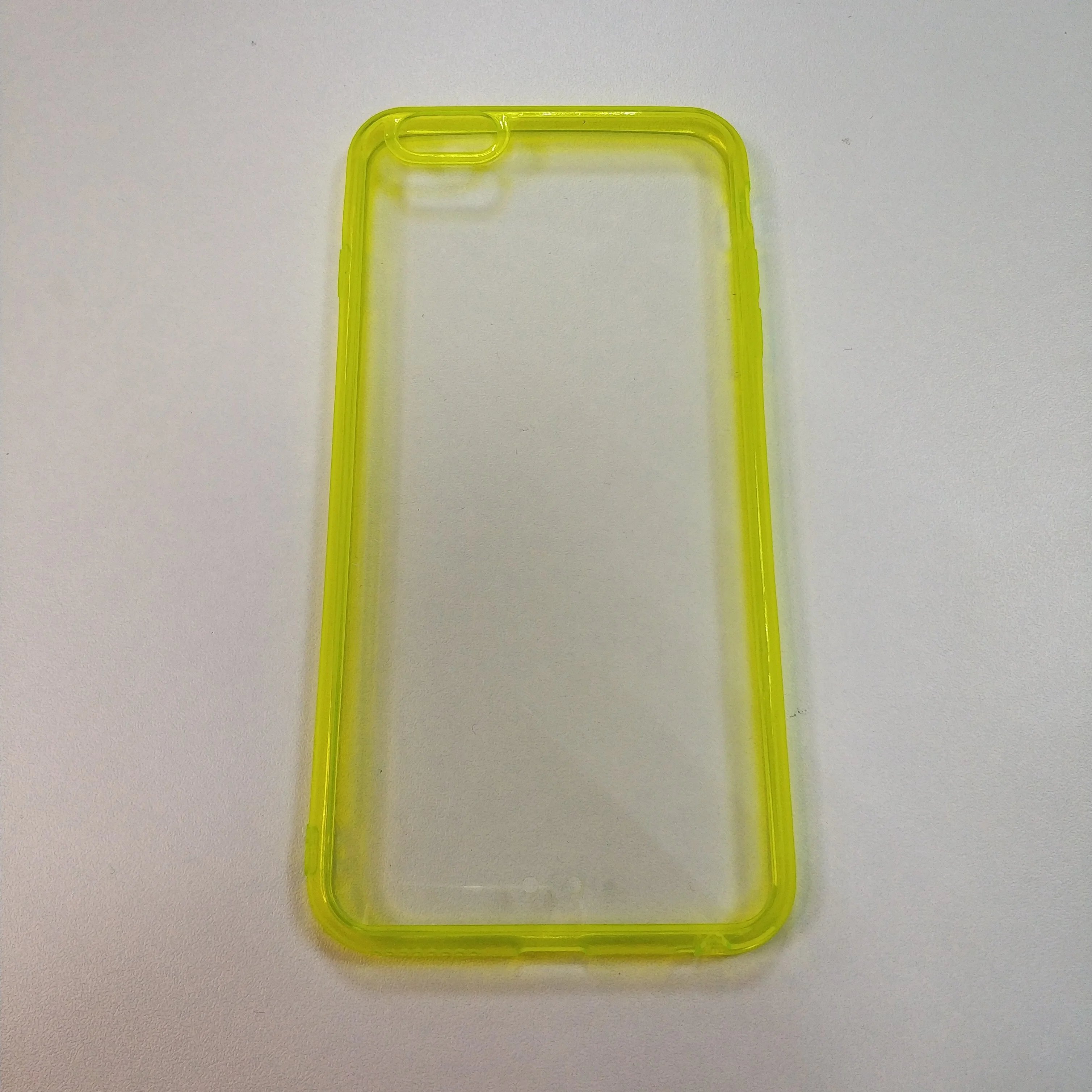 Желтый чехол для iPhone 6 plus