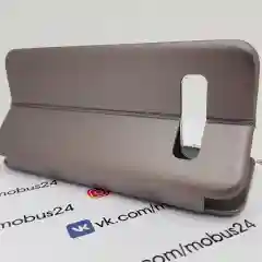 Серый чехол книжка Samsung S10 Plus