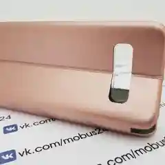 Розовый чехол книжка Samsung S10 Plus