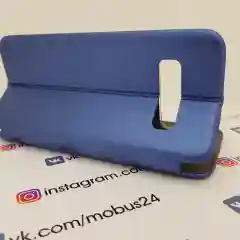 Синий чехол книжка Samsung S10 Plus