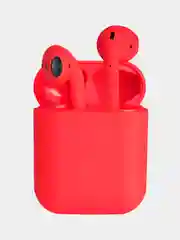 Красный наушники беспроводные i12 TWS Bluetooth