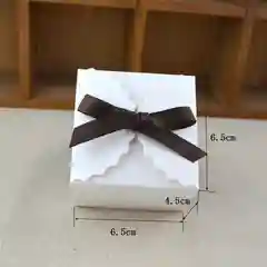 Бежевый мини подарочная коробка, 3 штуки