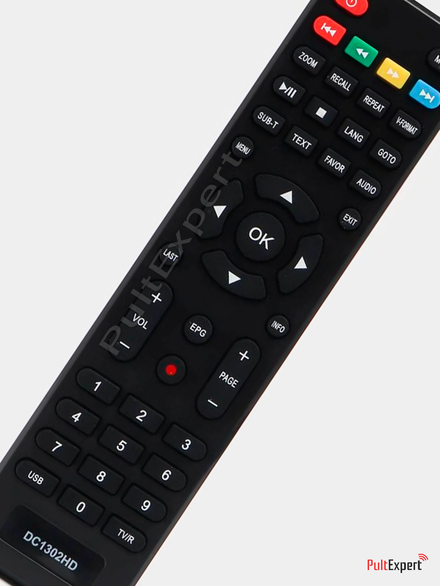 Пульт DC1302HD для цифровой приставки D-Color купить по цене 306 ₽ в ...