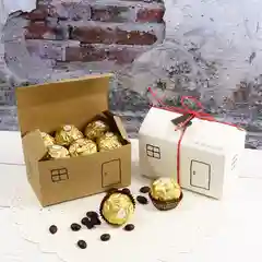 Белый подарочная коробка, 2 шт