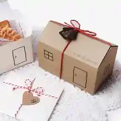 Белый подарочная коробка, 2 шт