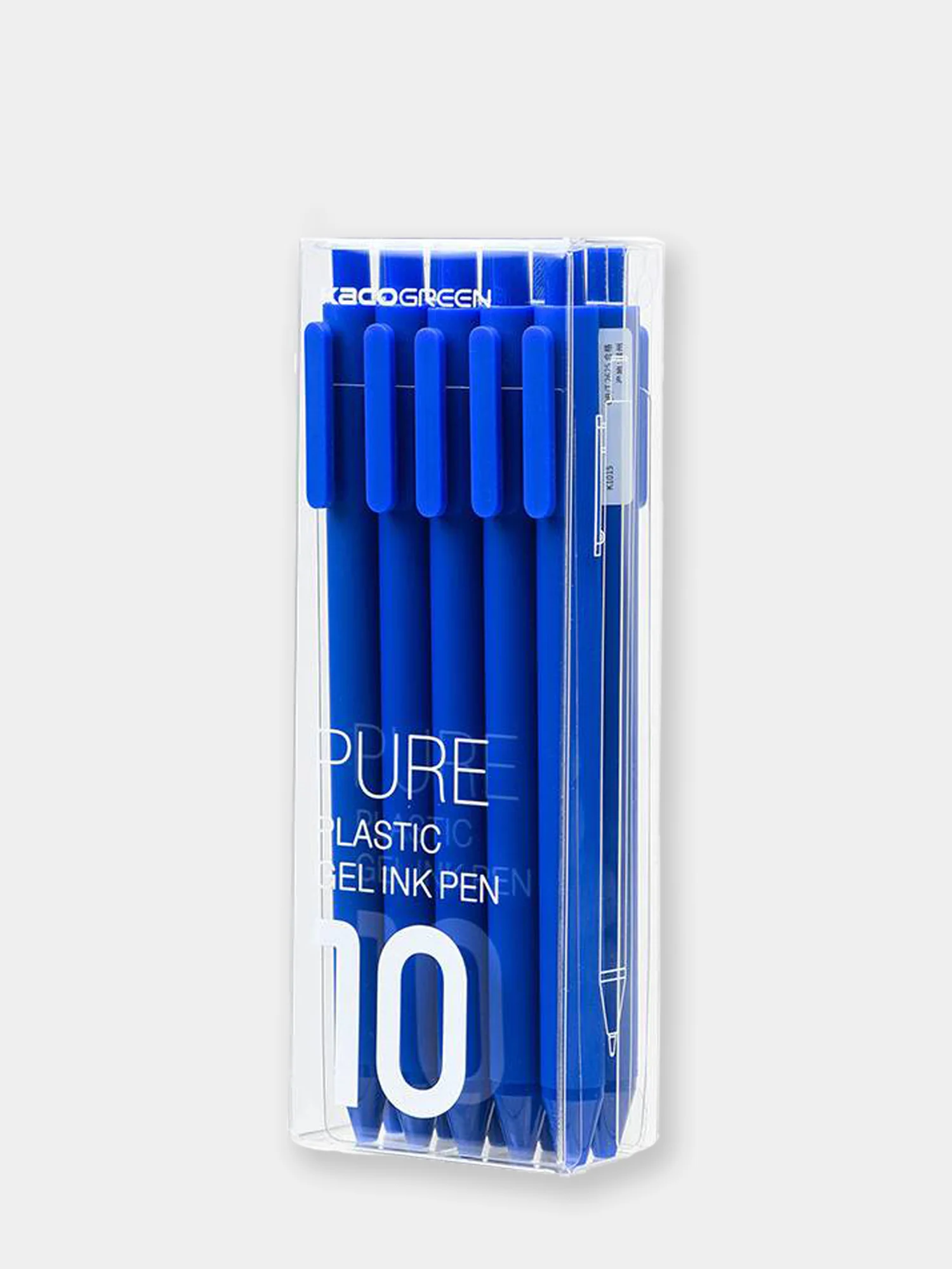 Синий набор ручек "PURE 10/20", канцелярия, канцтовары, ручки