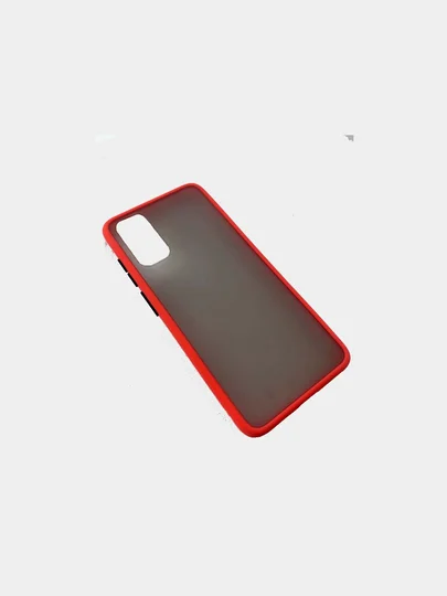 Красный матовый силиконовый чехол для iPhone 7/8 Plus/ se2/7s/ XR/ XS /XS Max/ 11 /11 Pro / 11 Pro Max