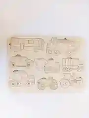 Деревянный сортер пазл