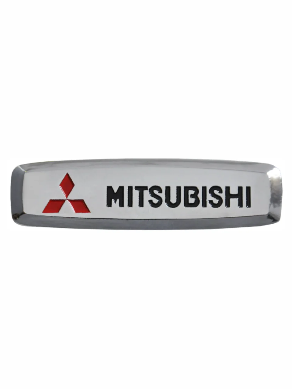 Серебряный шильдик Митсубиси (Mitsubishi)