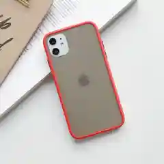 Красный матовый силиконовый чехол для iPhone 7/8/X/XR/XS/1/11 Pro/11 Pro Max, красный, черный, желтый