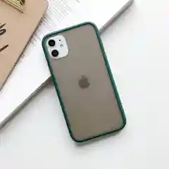 Зеленый матовый силиконовый чехол для iPhone 7/8/X/XR/XS/1/11 Pro/11 Pro Max, красный, черный, желтый
