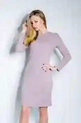 Розовый платье