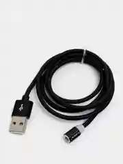 Черный магнитный кабель для зарядки Floveme (2A), Lightning, Type-C, Micro-USB, 1 метр