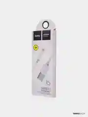 Кабель HOCO X5 Bamboo (2,4А) Micro -USB Белый Черный – 1 метр.